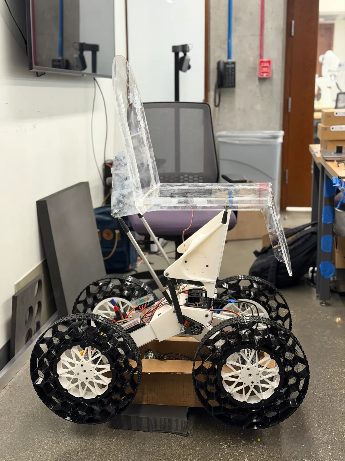 Flowheely full-scale platform